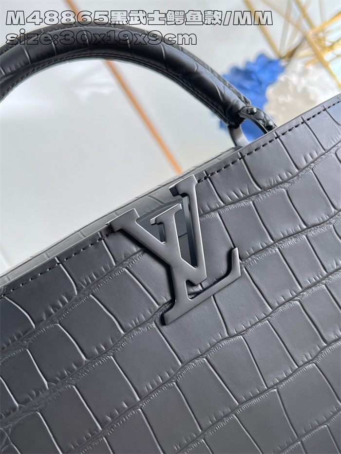 Louis Vuitton Capucines East-West MM Crocodile M48865 High