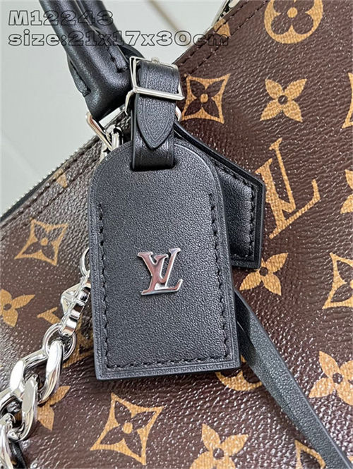 Louis Vuitton Speedy Soft 30 Dark Monogram Coated canvas M12243 High