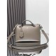 Fendi By The Way Medium Boston bag leather Taupe High