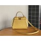 PEEKABOO MINI ostrich leather bag High