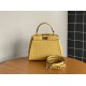 PEEKABOO MINI ostrich leather bag High