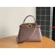 PEEKABOO MINI ostrich leather bag High