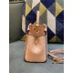 PEEKABOO MINI ostrich leather bag High