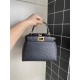 PEEKABOO MINI ostrich leather bag High