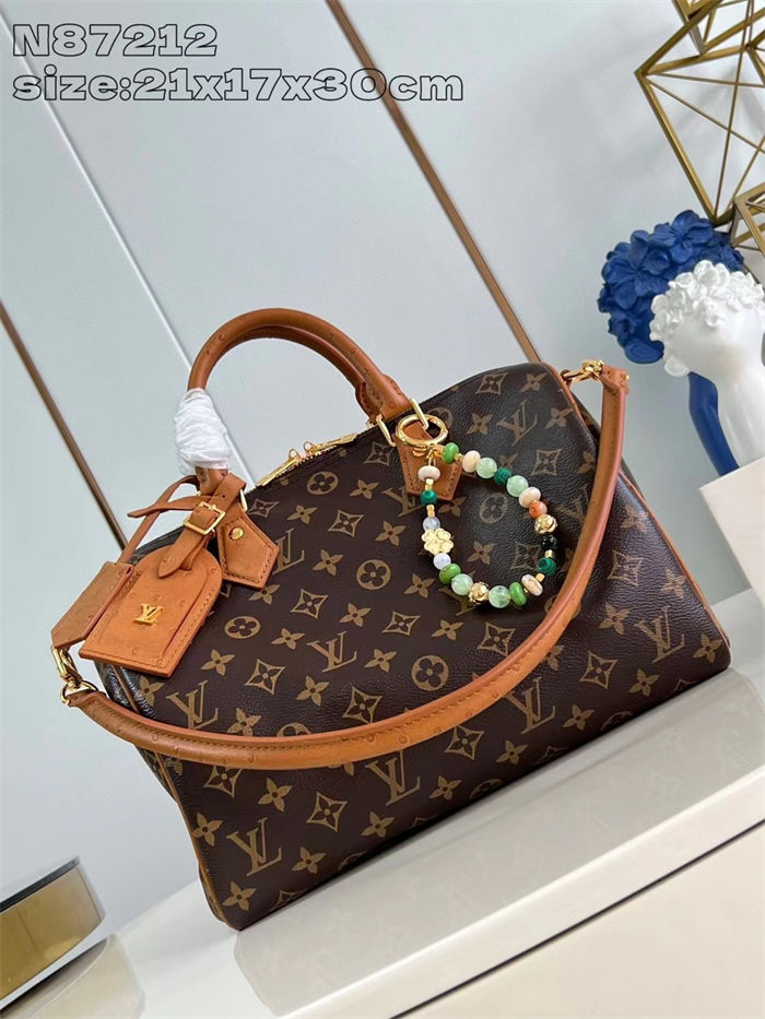 Louis Vuitton Speedy Soft 30 Boho Monogram Coated canvas N87212 High