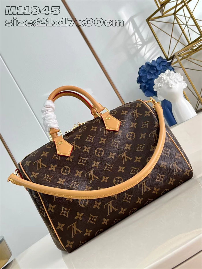 Louis Vuitton Speedy Soft 30 Crafty Monogram Coated canvas M11945 High