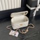 Chanel Vanity with Chain AP4301 Lambskin White High