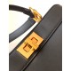 PEEKABOO ISEEU SMALL leather bag Black High