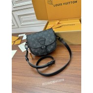 Louis Vuitton Montsouris Messenger PM Monogram Eclipse coated canvas M12519 Top