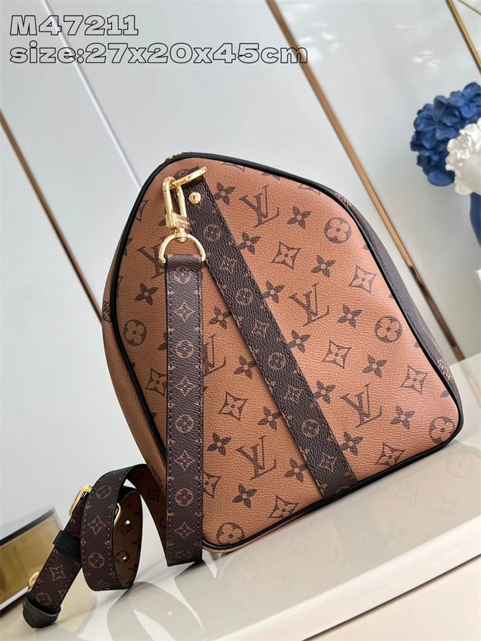 Louis Vuitton Keepall Bandoulière 45 Monogram Giant M47211 High