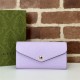 Gucci GG CONTINENTAL WALLET 772791 Lilac high