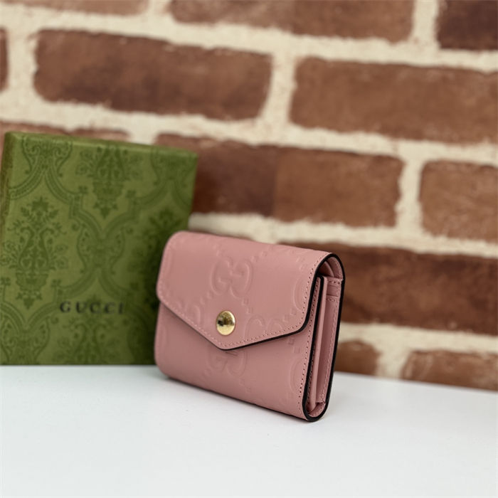 Gucci GG MEDIUM WALLET 772793 Pink high