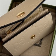 Gucci GG MEDIUM WALLET 772793 Beige high