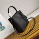 Medium Saffiano Leather Prada Panier Bag Black-III High