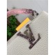 Louis Vuitton CAPUCINES MINI Taurillon/Lizard White M94048 High