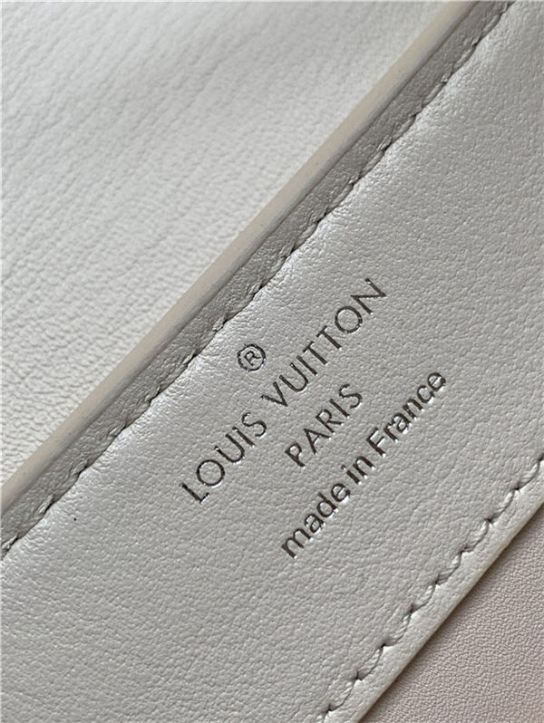 Louis Vuitton CAPUCINES MINI Taurillon/Lizard White M94048 High