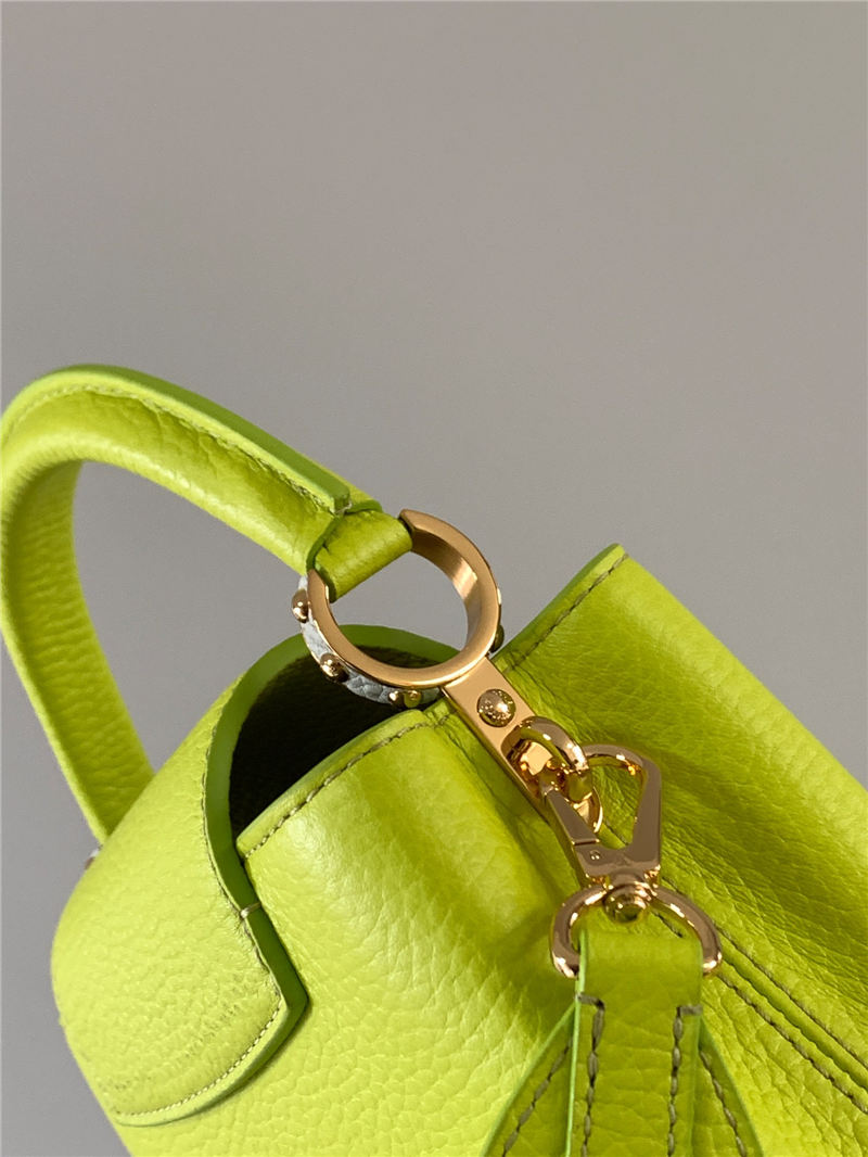 Louis Vuitton CAPUCINES MINI Taurillon Lime M59440 High