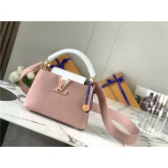 Louis Vuitton CAPUCINES MINI Taurillon/Python Dusty Pink M99731 High