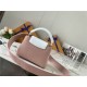 Louis Vuitton CAPUCINES MINI Taurillon/Python Dusty Pink M99731 High