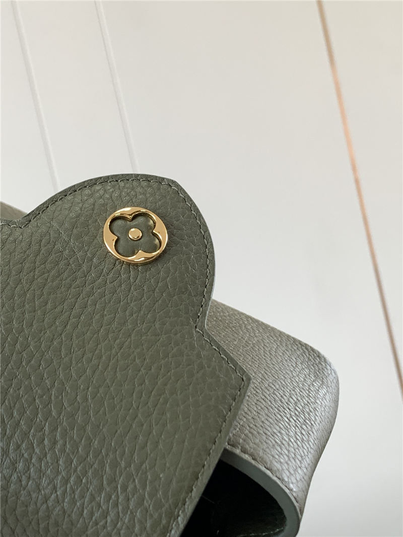 Louis Vuitton CAPUCINES MINI Taurillon Olive/Beige M59709 High