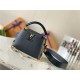 Louis Vuitton CAPUCINES MINI Taurillon Navy M80239 High