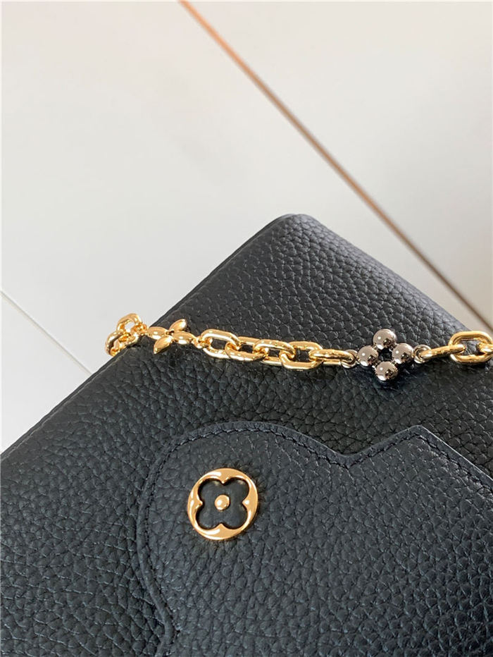 Louis Vuitton CAPUCINES MINI Taurillon Black M80239 High