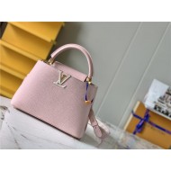 Louis Vuitton CAPUCINES BB Taurillon Pink M59597 High