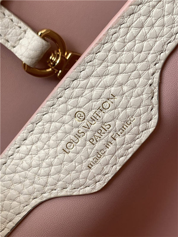 Louis Vuitton CAPUCINES BB Taurillon Pink M59597 High