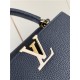 Louis Vuitton CAPUCINES BB Taurillon Navy M59597 High