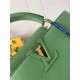 Louis Vuitton CAPUCINES BB Taurillon Green M59653 High