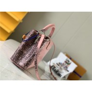 Louis Vuitton CAPUCINES BB Lizard Pink M98177 High