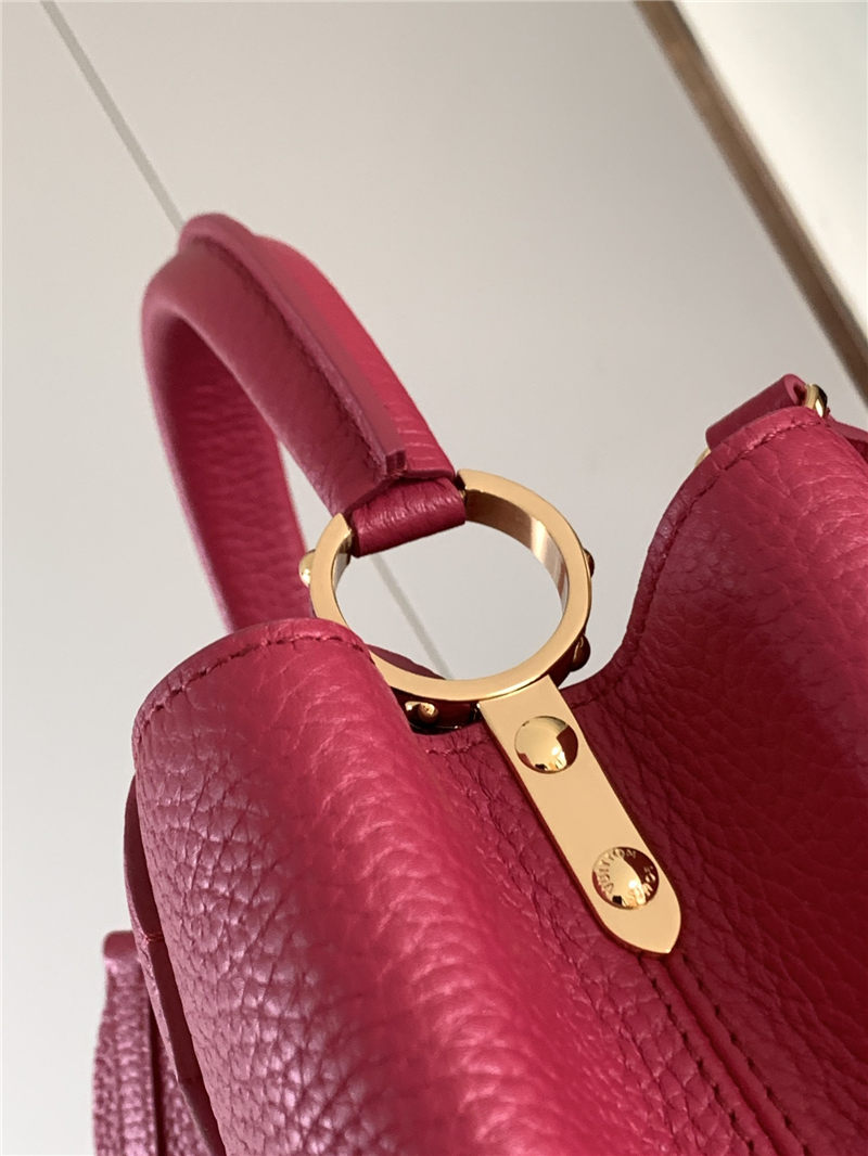 Louis Vuitton CAPUCINES BB Taurillon Dk-Fuchsia M58671 High