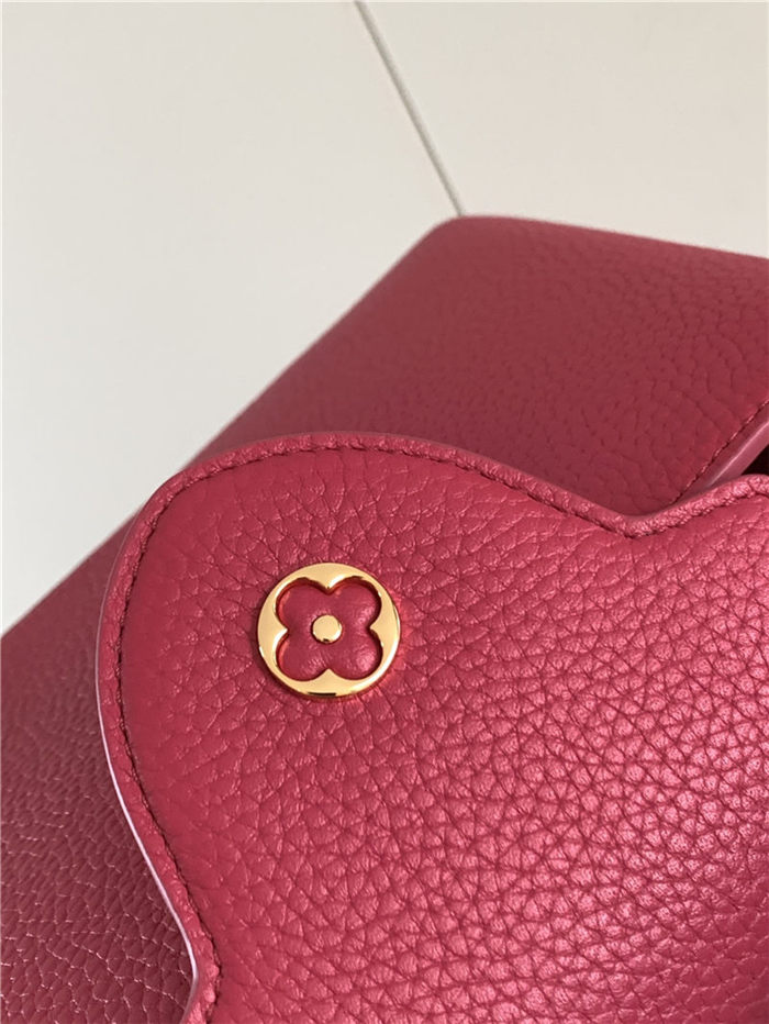 Louis Vuitton CAPUCINES BB Taurillon Dk-Fuchsia M58671 High