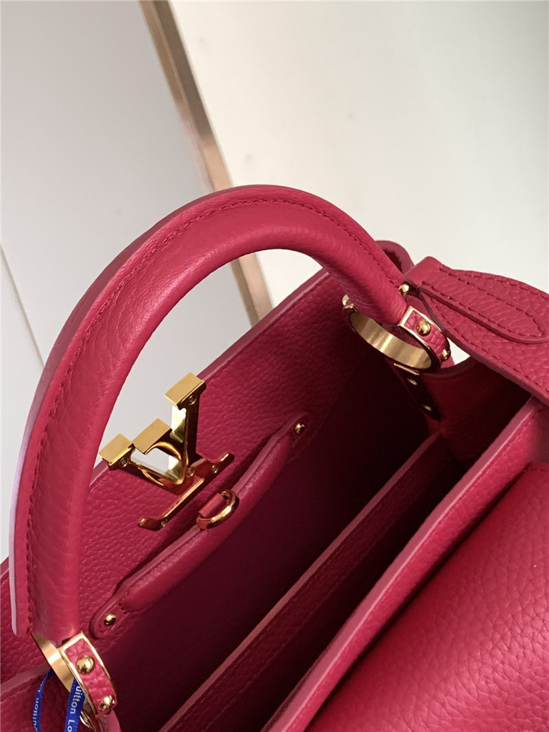 Louis Vuitton CAPUCINES BB Taurillon Dk-Fuchsia M58671 High