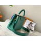 Louis Vuitton CAPUCINES BB Taurillon Dk-Green M59434 High