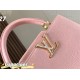 Louis Vuitton CAPUCINES BB Taurillon Pink M94517 High