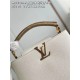 Louis Vuitton CAPUCINES BB Taurillon White M56399 High