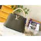 Louis Vuitton CAPUCINES BB Taurillon Olive M59653 High