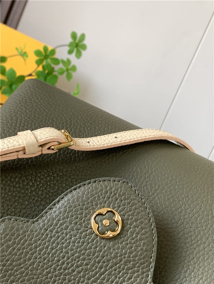 Louis Vuitton CAPUCINES BB Taurillon Olive M59653 High