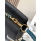 Louis Vuitton CAPUCINES BB Taurillon Black M59653 High