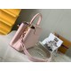 Louis Vuitton CAPUCINES MM Taurillon Pink M59438 High