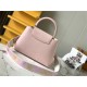 Louis Vuitton CAPUCINES MM Taurillon Pink M59438 High