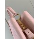 Louis Vuitton CAPUCINES MM Taurillon Pink M59438 High