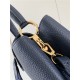 Louis Vuitton CAPUCINES MM Taurillon Navy M59438 High