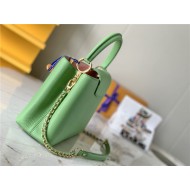 Louis Vuitton CAPUCINES MM Taurillon Green M59516 High