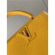 Louis Vuitton CAPUCINES MM Taurillon Mustard M59516 High