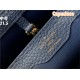 Louis Vuitton CAPUCINES MM Taurillon Navy M59209 High