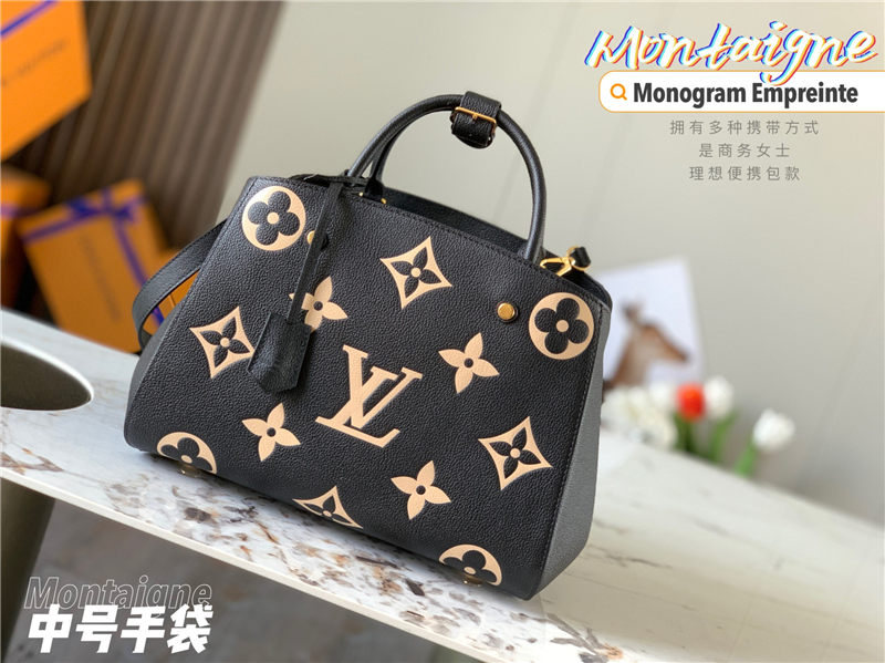 Louis Vuitton MONTAIGNE MM Monogram Empreinte M45489 High