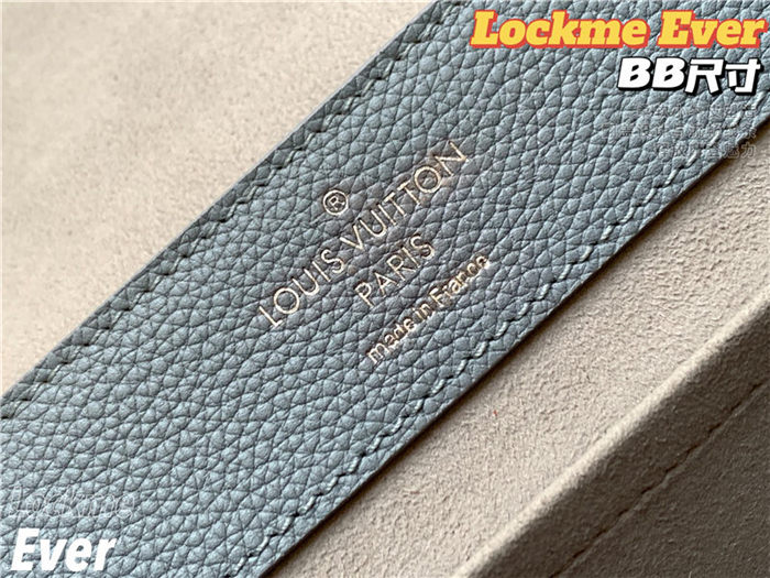 Louis Vuitton LOCKME EVER BB Blue High