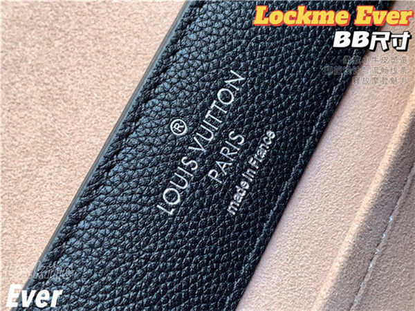 Louis Vuitton LOCKME EVER BB Black High